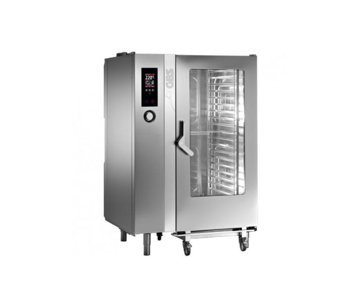 Combistar FX202G3 Gas Combi Oven (20) 2/1 GN Pan Broilerless with Interactive Digital Controls 190,000 BTU - 120V/1 - CA