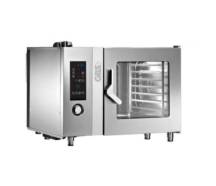 Combistar FX82G2 Gas Combi Oven (8) 2/1 GN Pan Broilerless with Segment Digital Controls 92,500 BTU - 120V / 1 - CA