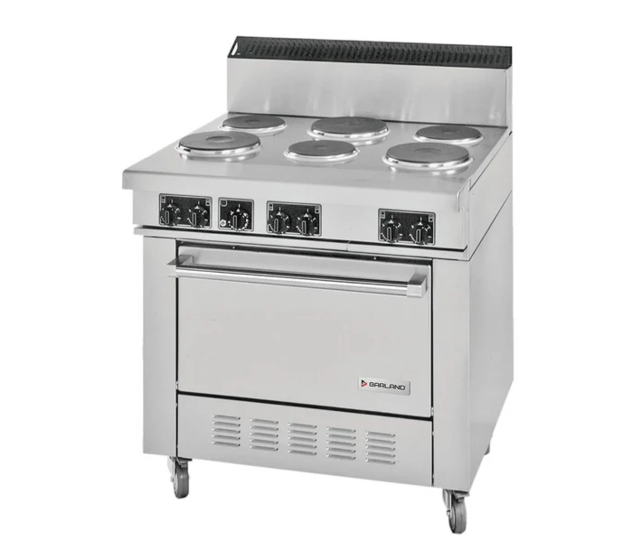 Garland SS686 Sentry Series 36" Electric Range with 6-Burner and Full-Size Oven - 208V - CA