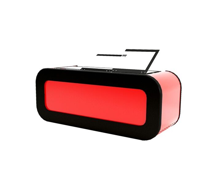 Frost Tech CN-GF 85" Horizontal Glass Top Gelato Ice Cream Display Freezer with 9 Pans - 220V - CA