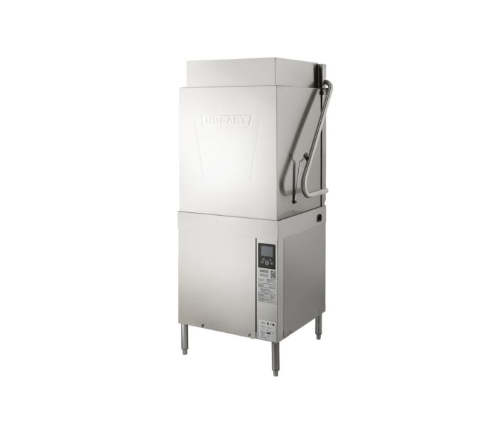 Hobart AM16T-BAS-2 High-Temp Door-Type Dishwasher Tall Chamber (27") Up to 60 Racks Per Hour 208-240/60/3 (Field Convertible to 1Ph) - CA