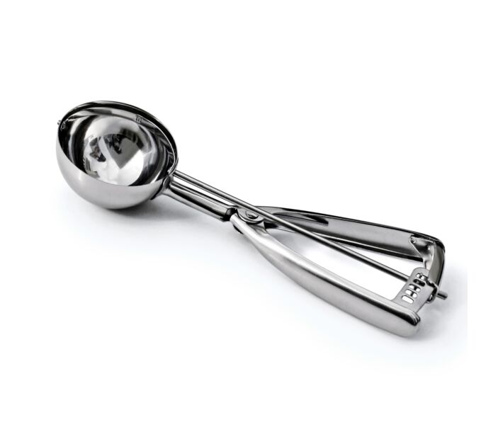 Omcan Ice Cream Scoop Disher 3 3/4 Oz, 2 5/8" diameter - CA