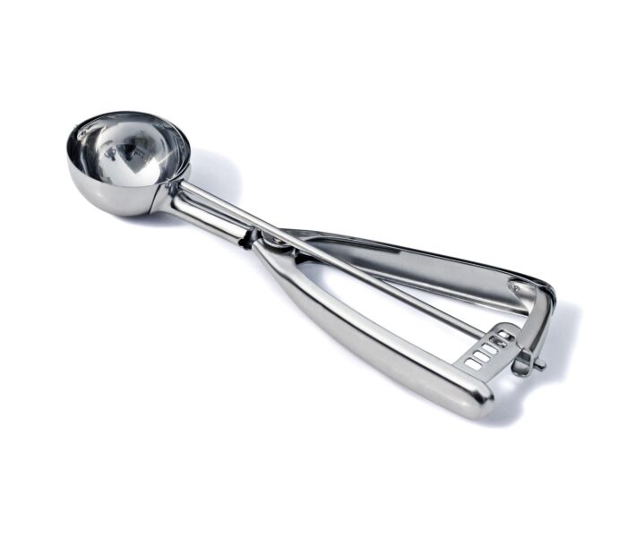 Omcan Ice Cream Scoop Disher 1 3/4 Oz - 2'' in diameter - CA