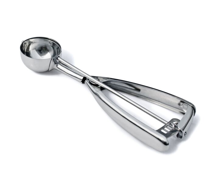 Omcan Ice Cream Scoop Disher 7/8 Oz, 1 5/8" - USA