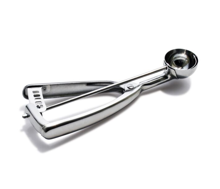 Omcan Ice Cream Scoop Disher 1/2 Oz, 1 3/8" - CA