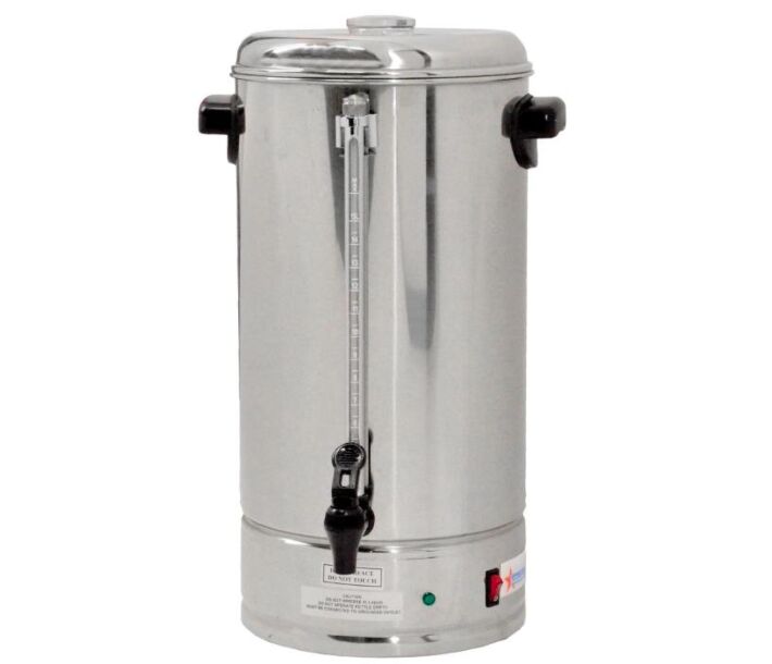 Omcan Scratch and Dent Coffee percolator 15 Liter / 4 Gal, 100 Cups Capacity 1520W - 110V/60/1 - CA