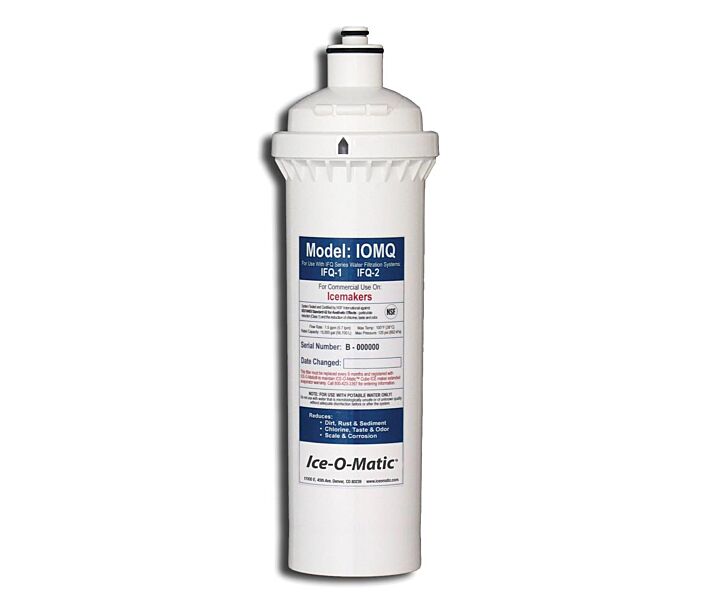 Ice-O-Matic IOMQ Standard Replacement Water Filter Cartridge - USA