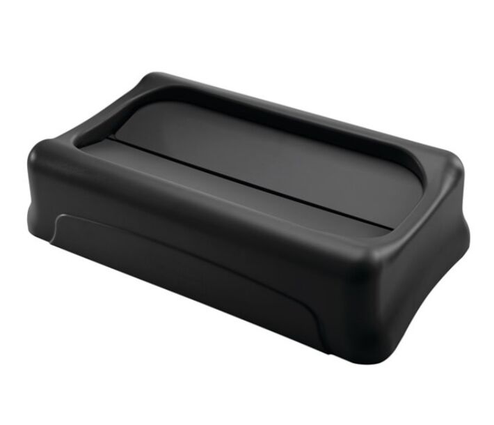 Rubbermaid RCP-2673-60-BLA Slim Jim Lid Black - USA