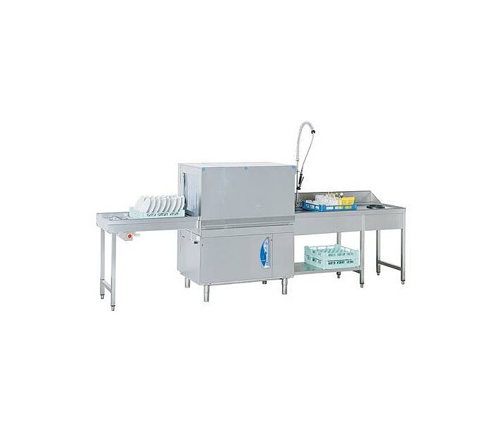 Lamber M115EK 70 Racks/Hour High Temperature Conveyer Dishwasher 208-240v - USA