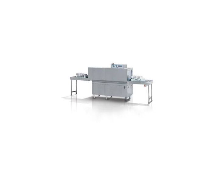 Lamber M150ED 210 Racks/Hour High Temperature Conveyer Dishwasher 208-240v - USA