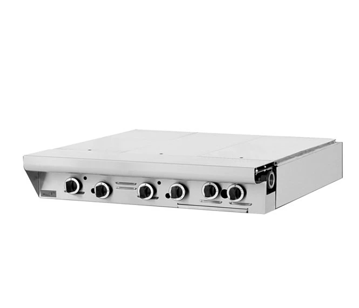 Garland  M43-3T Master Series 34" Liquid Propane Modular Top Range with 3 Hot Tops (12" wide) - 66,000 BTU - CA