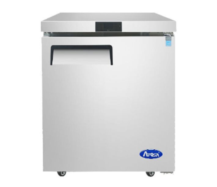 Atosa MGF8405GR 27" Single Right Hinged Door Undercounter Freezer - 115V - CA