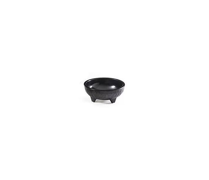 GET MOJ-801-BK Viva Mexico™ 4 oz., 4" Molcajete Bowl, 1.5" Deep - 12/case - USA