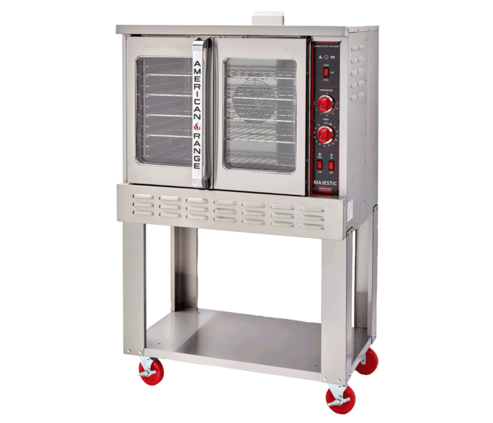 American Range MSDE-1 40" Single Standard Depth Full Size Stainless Steel Electric Convection Oven - 12.0kW - USA