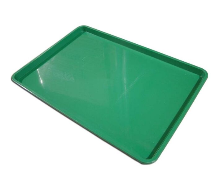 Omcan 18" x 26" Meat Tray - Green - USA