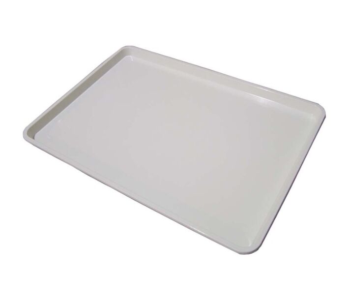 Omcan 18" x 26" Meat Tray - White - CA