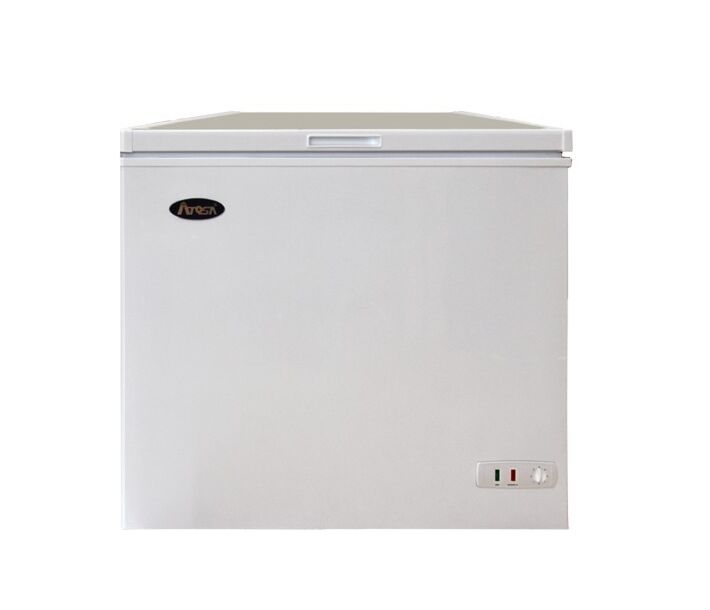 Atosa MWF9007 37" Side-Mounted Chest Freezer with Solid Flat Top and 7 Cu.Ft. Capacity - 115V, 115W - CA