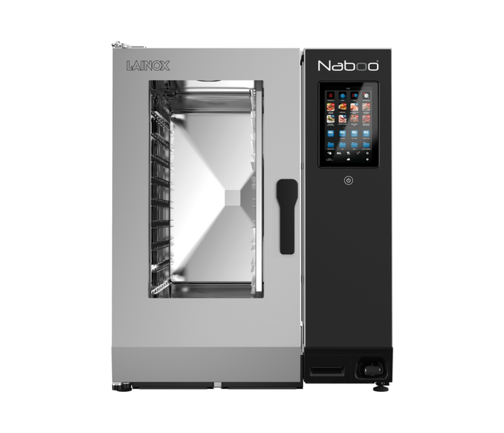 Lainox Naboo Boosted NAG101BV 10 Full Size Pans Gas Direct Steam Standard Combi Oven - 75,067 BTU - CA