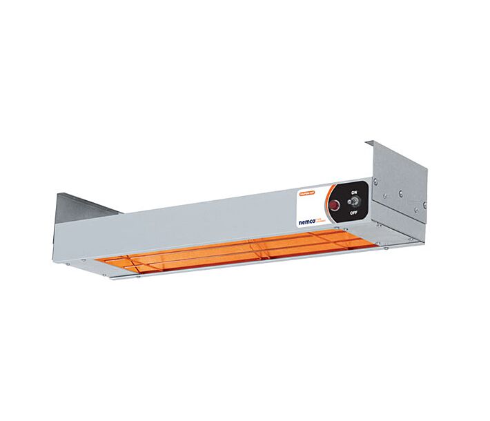 Nemco 6150-24-CP 24" Single Infrared Strip Heater with On/Off Toggle Controls and with cord and plug 500W - 120V/60/1 - CA