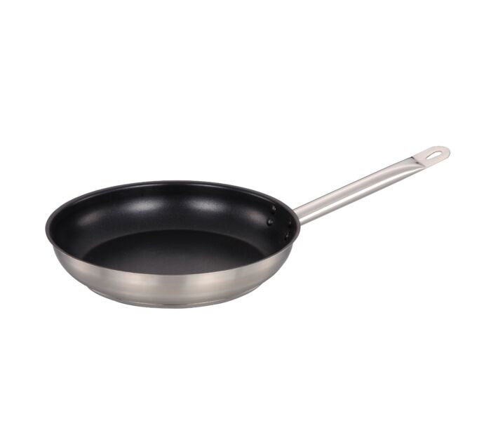 Omcan 11" Non-Stick Stainless Steel Fry Pan - CA