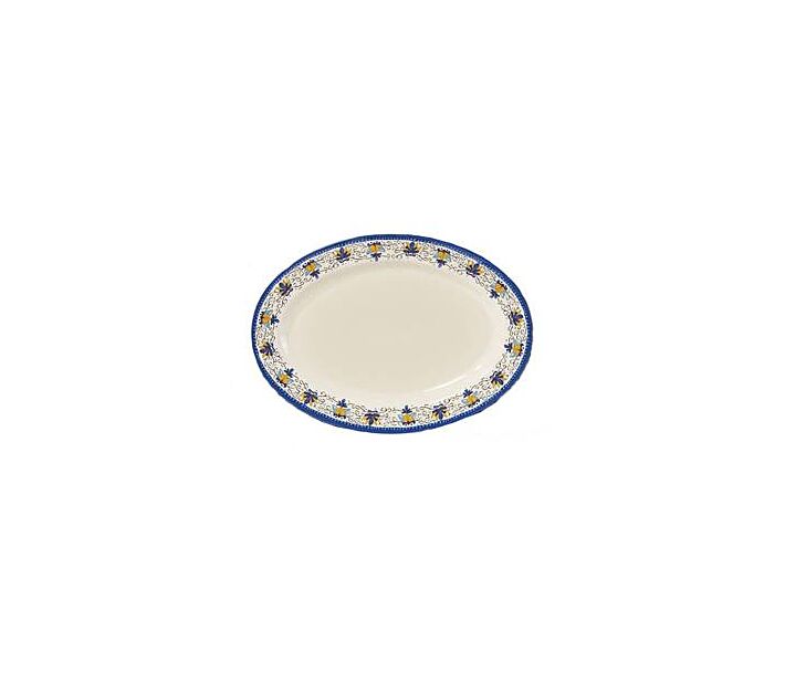 GET OP-621-SL Santa Lucia™21" x 15" Oval Platter - 12/case - USA