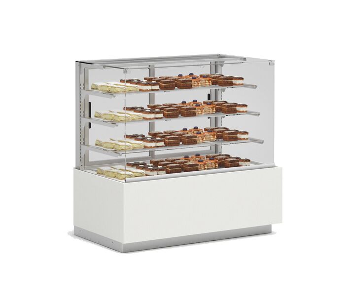 Frost Tech LM4-WRP 54 1/4" Floor Model Refrigerated Bakery Display Case - CA