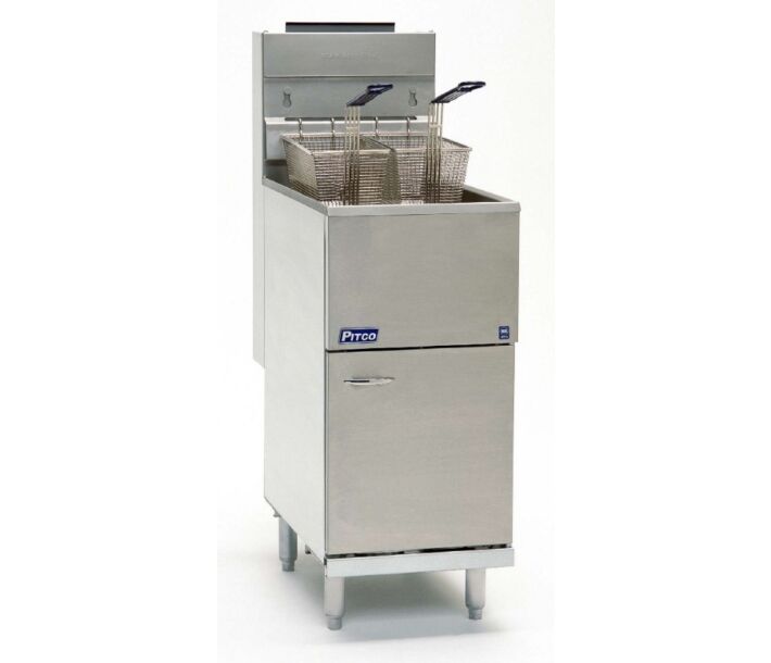 Pitco 40C+S Gas Fryer - CA