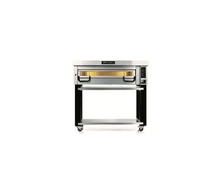 Pizza Master PM731 Electric Single Deck Oven 58"W x 19"H, 3 Pizza stones 9.5kW Per Deck, 208-240V / 1-3Ph - CA