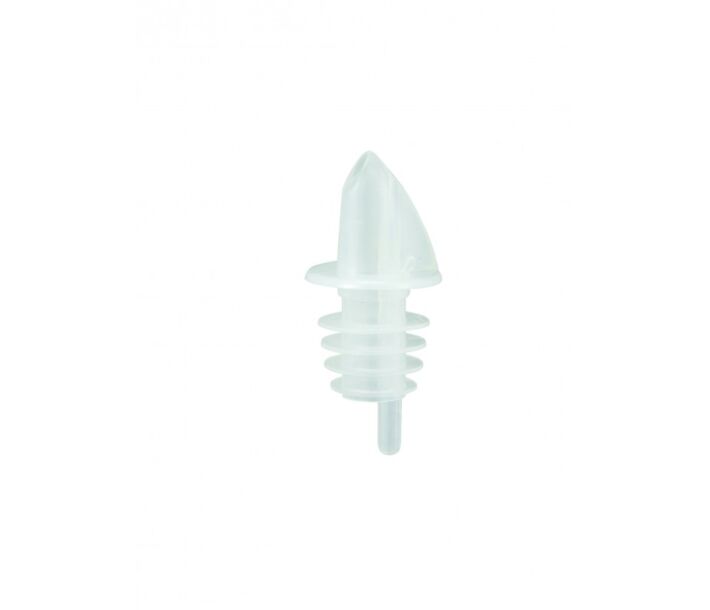 Winco PPR-2C Free Flow Pourers, Clear 12 pc per pack - USA
