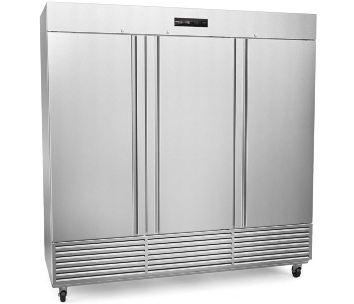 Fagor QVF-3-N 81" Triple Section Reach-In Freezer with Solid Door 72 cu.ft. - 115V/1 - USA