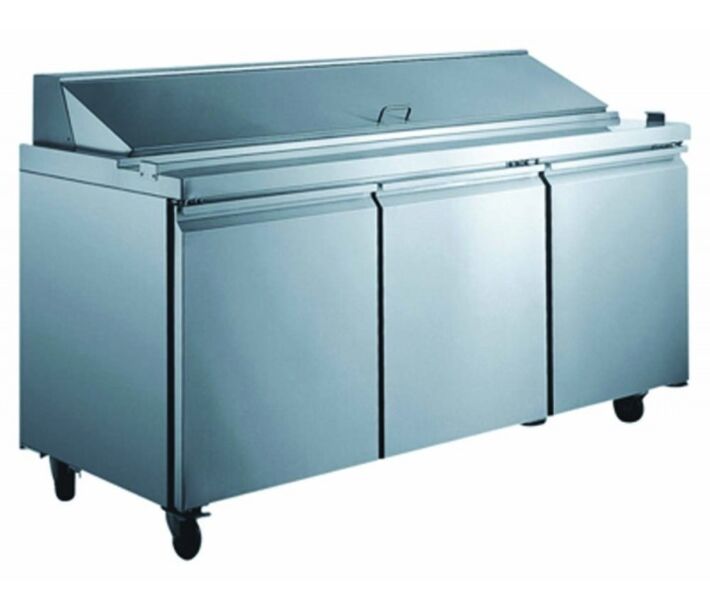 Zanduco 70" Refrigerated Prep Table - USA