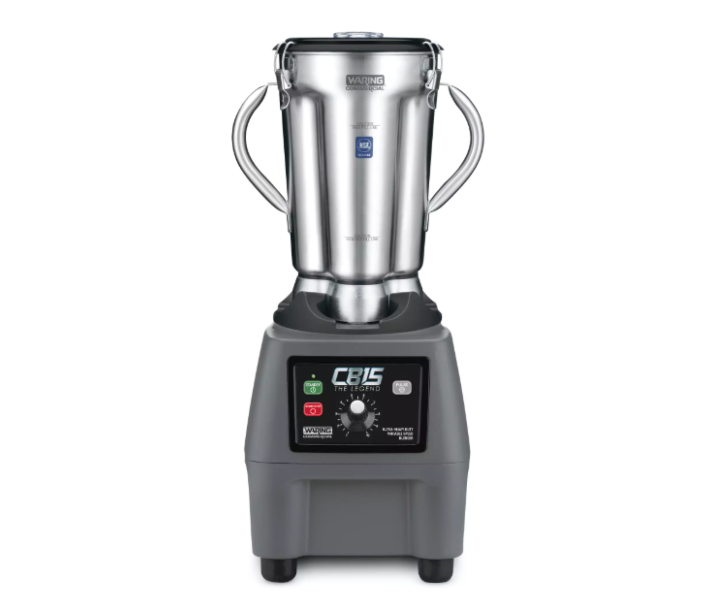 Waring CB15V One-Gallon Variable Speed Blender with Stainless Steel Container, 3.75 HP, 120V/1800W, cTUVus/NSF - CA