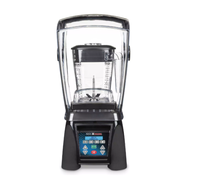 Waring MX1500XTXP Xtreme Programmable Blender, 48 oz. Copolyester Container and Sound Enclosure, 120V/1500W, cTUVus/NSF - CA