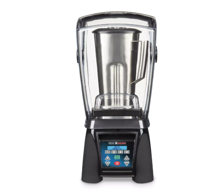 Waring MX1500XTS Xtreme Programmable Blender with 64 oz. Stainless Steel Container and Sound Enclosure, 120V/1500W, cTUVus/NSF - CA