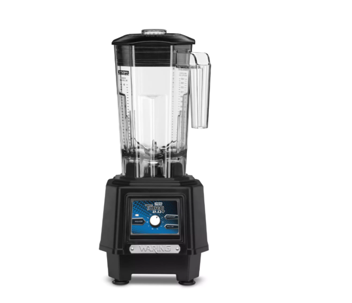 Waring TBB175 Torq 2.0 Blender with Electronic Touchpad, Variable Speed Control Dial with 48 oz. Copolyester Jar, 2HP, 120V/1500W, cULus/NSF - CA