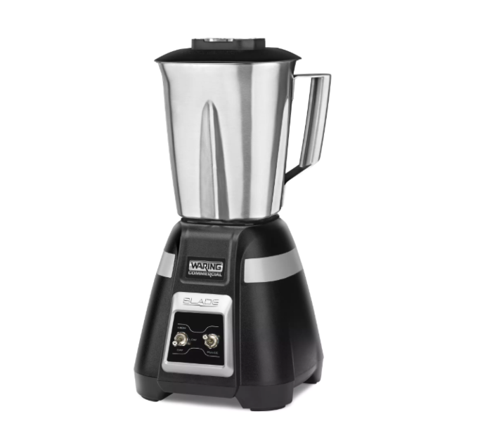 Waring BB300S Blade Blender with Toggle Switch and Stainless Steel Container, 1HP, 120V/820W, cTUVus/NSF - CA