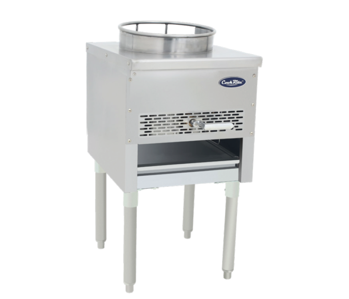 Atosa ATW-16 Stainless Steel Adjustable Valve 16" Wok Range - 110 000 BTU - CA
