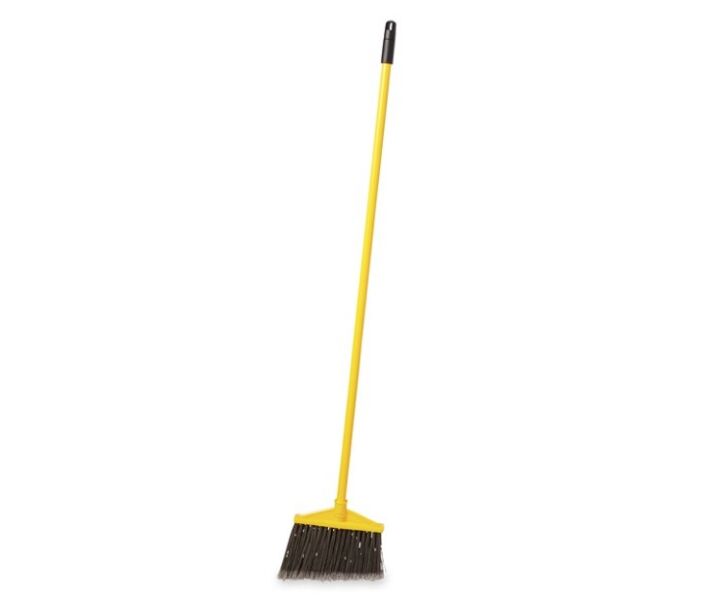 Rubbermaid RCP-6375-00-GRAY Gray Angle Broom Metal Handle - USA