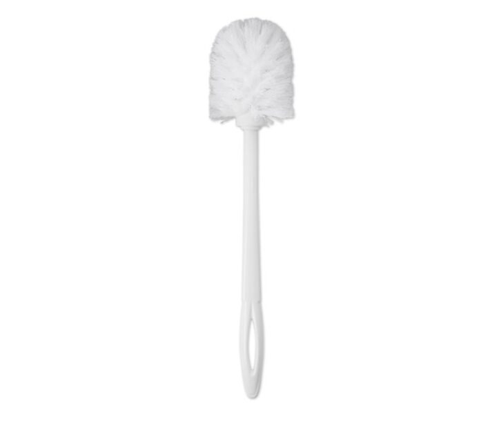 Rubbermaid RCP-631000-WH Toilet Bowl Brush With Plastic Handle White, 14" - USA