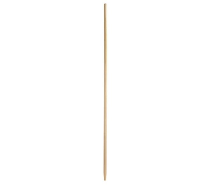 Rubbermaid RCP-6362-00-NAT Tapered Wood Broom Handle, 60" - USA