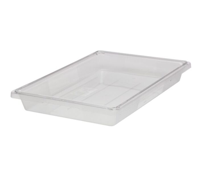 Rubbermaid RCP-3306-00-CLR Food/Tote Storage Clear, 5 Gal - CA