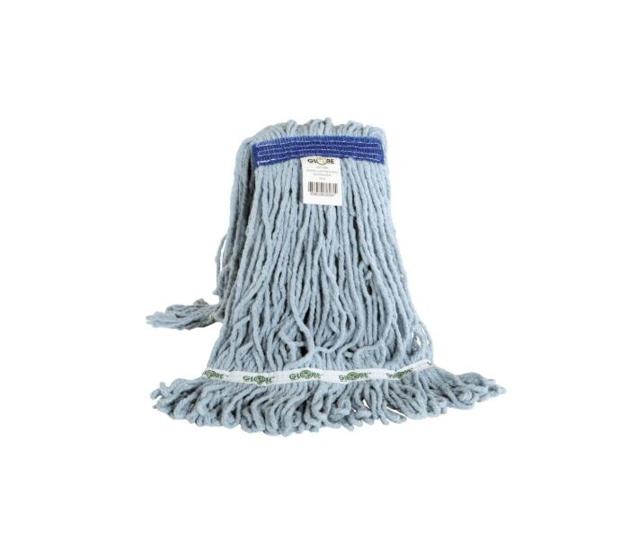 Global Commercial Products GLO-3090 Wet Mop Head Blue, 16 Oz - USA