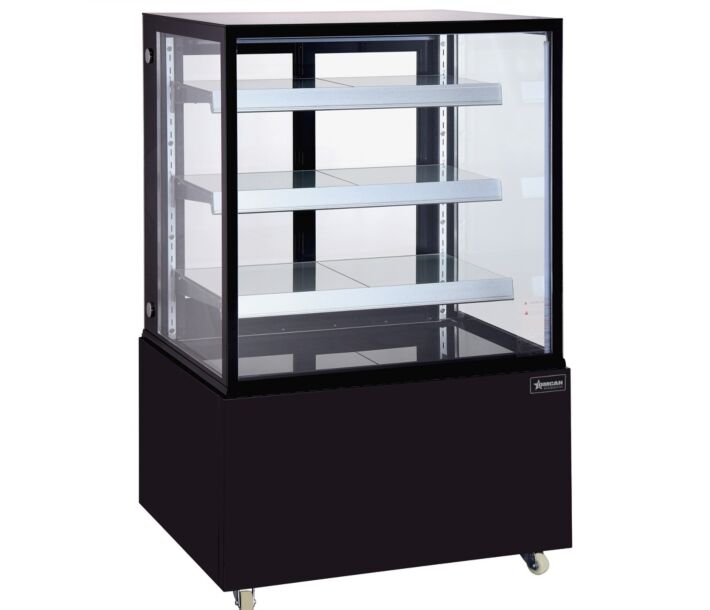 Omcan Square Black Glass Floor - USA