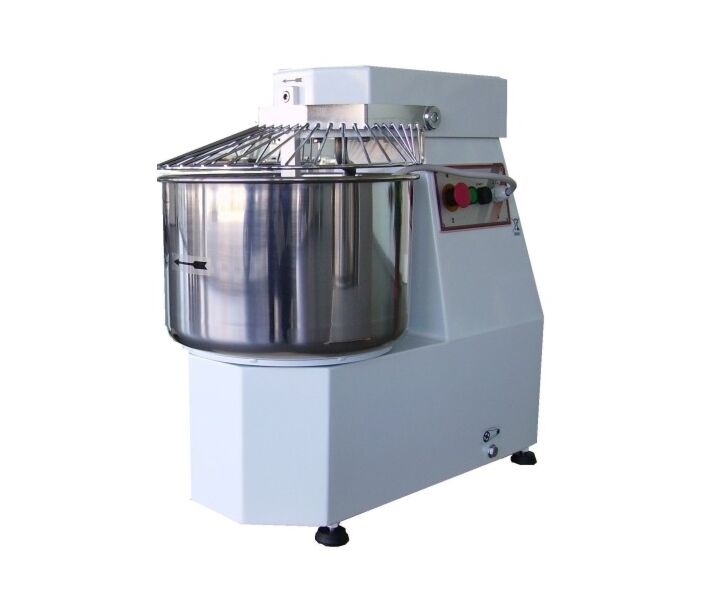 Omcan Heavy Duty Spiral Dough Mixer, with 40 Lb Capacity, 3 Phase, 2 Speed - USA