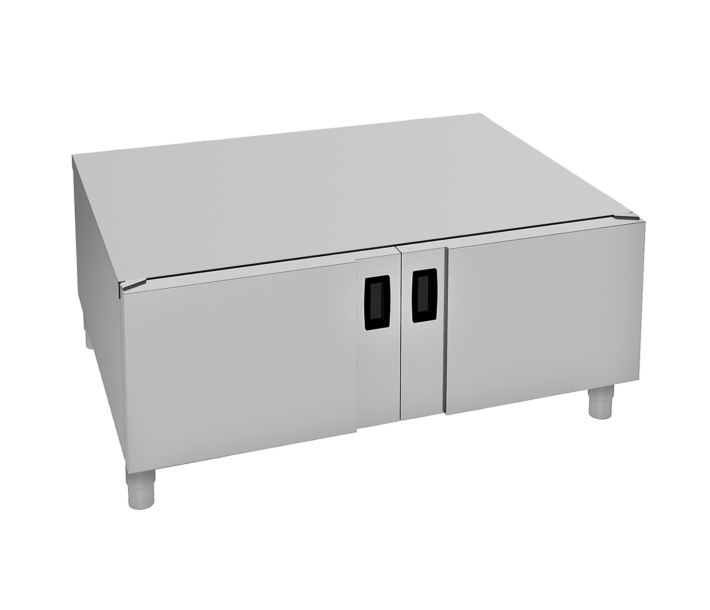 Combistar TBFXC812 Equipment stand for FX82 & FX122 Ovens, enclosed cabinet base with doors - CA