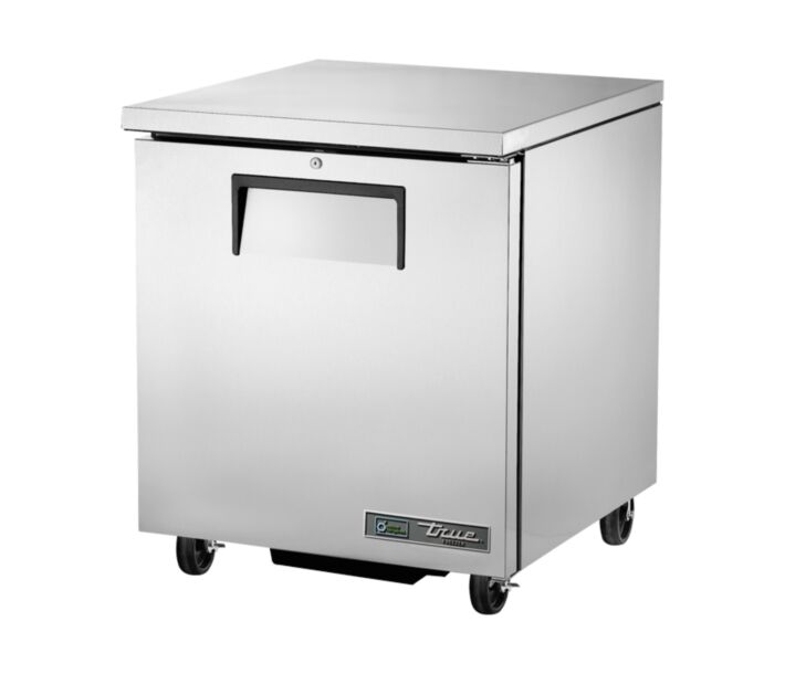 True TUC-27F-HC 27" Single Solid Door Undercounter Freezer with 7.06 cu.ft. Capacity - 115V - USA