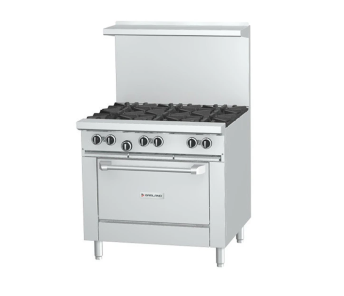 Garland US Range U36-G36R U Series 36" Liquid Propane Commercial Range with 36" Griddle and 1 Standard Oven - 86,000 BTU - CA