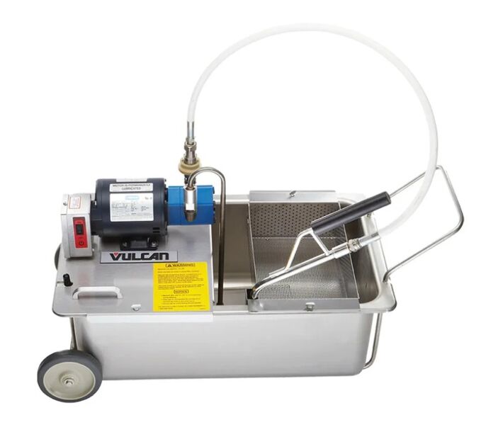 Vulcan MF-1 Portable Fryer Oil Filter Machine - 120V - USA