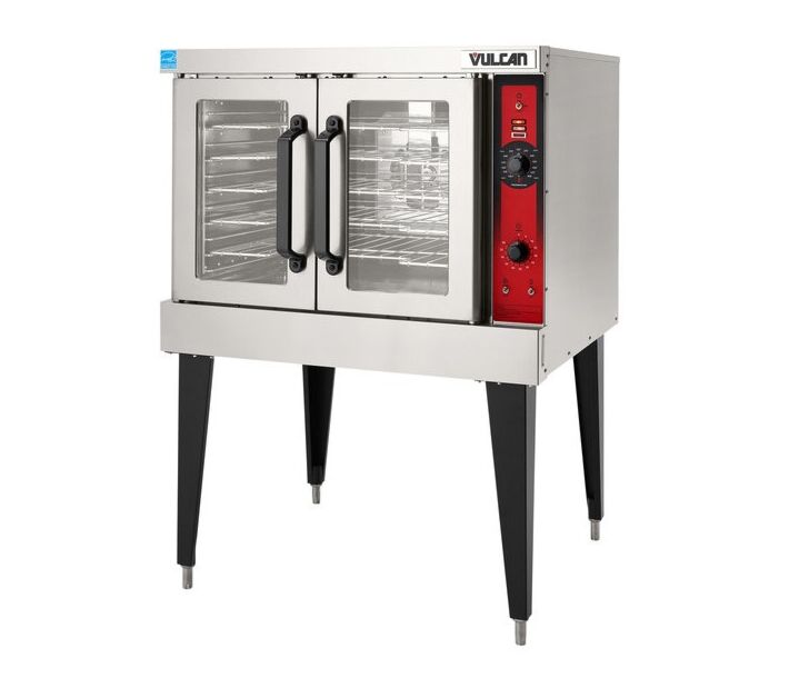 Vulcan VC6EC Single Deck Electric Deep Depth Convection Oven With Computer Controls, 208/240V, 3Ph - CA