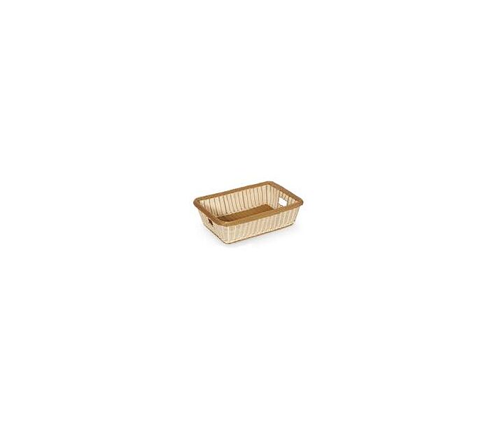 GET WB-1516-TT 22" x 15.5" Rectangular Basket, 6" Deep - 6/pack - CA
